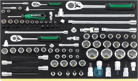 Zestaw TCS 3/3 narzędzi 1/4", 3/8", 1/2", 97-częściowy STAHLWILLE