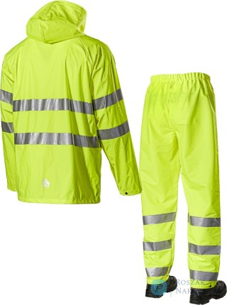 Komplet przeciwdeszczowy Hi-Vis 2211PU żółty rozm.XXL L.Brador