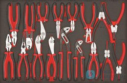 17-elementowy zestaw szczypiec Teng Tools TTEMB17
