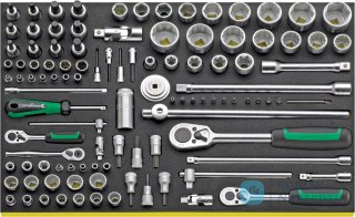 Zestaw TCS 3/3 nasadek i akcesoriów 1/4", 3/8", 1/2", 108-częściowy STAHLWILLE