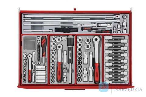 Wózek narzędziowy 277 elementów TCMM277SV Teng Tools