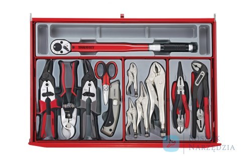 Wózek narzędziowy 277 elementów TCMM277SV Teng Tools