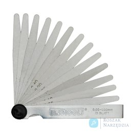 Szczelinomierze płytkowe Teng Tools 13 0.05-1.00 mm