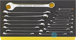 Zestaw TCS kluczy płasko-oczkowych 3/16"-1.1/16" do skrzyni Nr 13217, 22-el STAHLWILLE