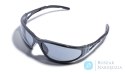 Okulary ochronne ZEKLER Z101 szare - oprawki biało-czarne