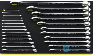 Zestaw TCS 3/3 kluczy płasko-oczkowych 5,5-34mm; 25-częściowy STAHLWILLE