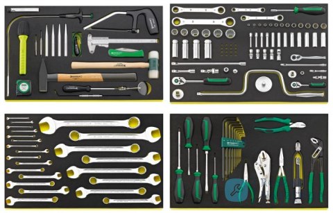 Zestaw TCS do obsługi VW w skrzyni warsztatowej 13216/4, 121-elementowy STAHLWILLE