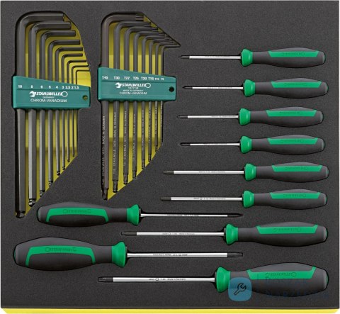 Zestaw TCS narzędzi warsztatowych do VW/Audi, 241-el. STAHLWILLE