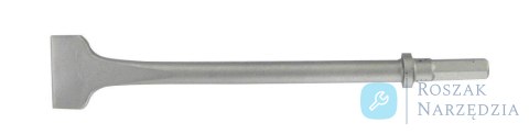 Dłuto płaskie 7" L=178 mm z chwytem okrągłym 35 mm Luna