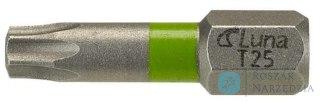 Groty wkrętakowe ze strefą skrętną Torx H6.3 25 mm TX15 Luna