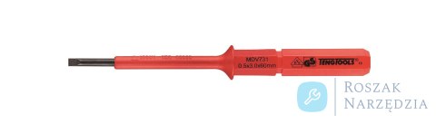 Izolowany trzon wkrętakowy VDE 0.5×3.0 mm Teng Tools