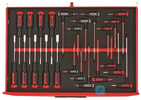 Skrzynka narzędziowa 280 elementów TCMME09B Teng Tools