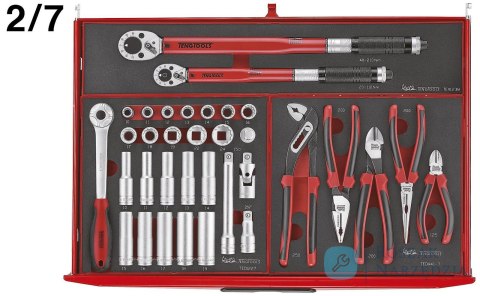 Wózek narzędziowy 417 elementów TCEMM417N Teng Tools