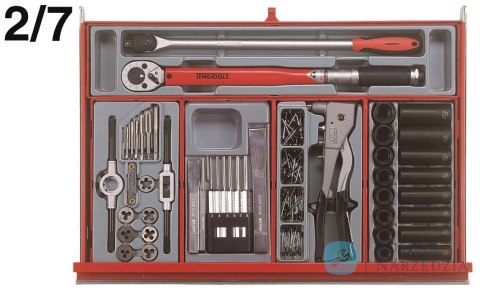 Wózek narzędziowy 479 elementów TCMM479 Teng Tools