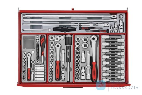 Wózek narzędziowy z panelem 545-elementów TCMM545N Teng Tools