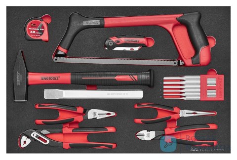 15-elementowy zestaw narzędzi Teng Tools TTEPS15