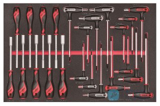 23-elementowy zestaw narzędzi, Teng Tools TTEX23N