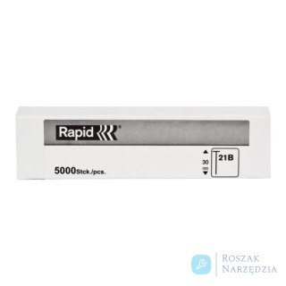 Mini sztyfty Rapid z drutu 0,6 mm nr 21B (30 mm) - opakowanie 5000 szt.