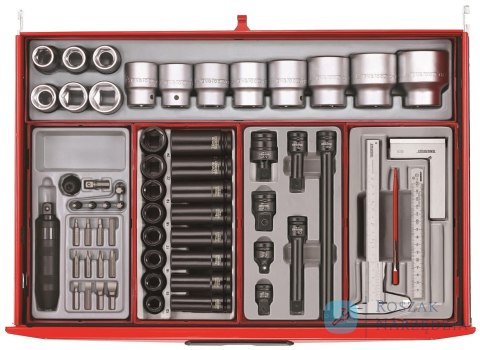 System regałowy Teng Tools 569 elementów - L