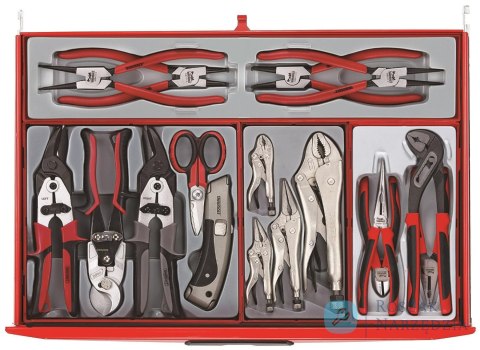 System regałowy Teng Tools 569 elementów - S