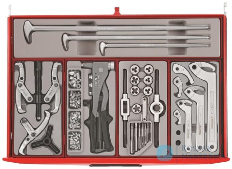 System regałowy Teng Tools 715 elementów - L