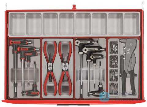 System regałowy Teng Tools 715 elementów - L