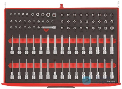 System regałowy Teng Tools EVA 333 elementów - L