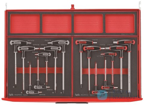 System regałowy Teng Tools EVA 417 elementów - L