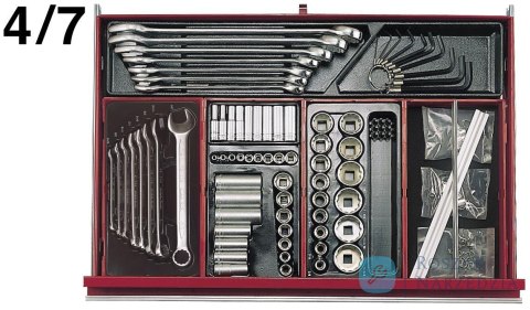 Wózek narzędziowy 600 elementów TCMM600 Teng Tools