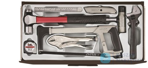 Wózek narzędziowy czarny 1001 elementów Teng Tools TCMM1001BK