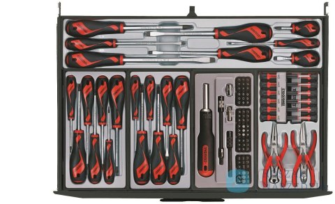 Wózek narzędziowy czarny 1001 elementów Teng Tools TCMM1001BK