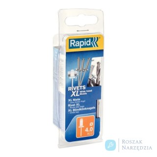 Nity Rapid XL ?4 x 10 mm - opakowanie 50 szt.; zawiera wiertło