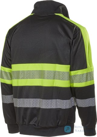 Bluza Hi-Vis 6112P czarna/żółta rozm.2XL L.Brador