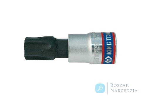 NASADKA 3/8" Z KOŃCÓWKĄ TORX 5-RAMIENNĄ Z OTWOREM IPR 20 x 50mm King Tony