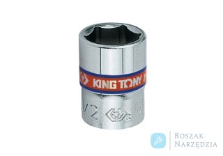 NASADKA KRÓTKA 1/4" CALOWA 3/8" x 24,5mm 6-kąt. Cr-V King Tony