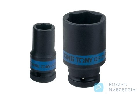 NASADKA KRÓTKA UDAROWA CIENKOŚCIENNA 1/2" 19mm x 52mm, 6-kąt King Tony