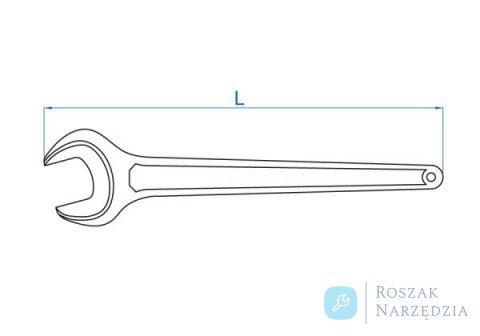 KLUCZ PŁASKI JEDNOSTRONNY WZMOCNIONY 27mm x 240mm King Tony