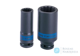 NASADKA DŁUGA UDAROWA CIENKOŚCIENNA 1/2" 12mm x 80mm, 12-kąt King Tony