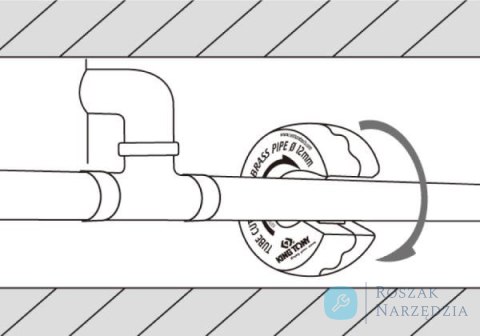 OBCINACZ DO RUR MIEDZIANYCH O ŚREDNICY 12mm King Tony