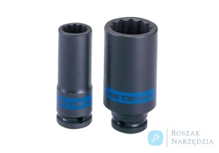 NASADKA DŁUGA UDAROWA 1/2" 15mm x 80mm, 12-kąt King Tony