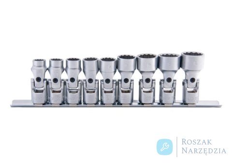 ZESTAW NASADEK PRZEGUBOWYCH 3/8" 9cz. 10 - 19mm King Tony ZESTAW NASADEK PRZEGUBOWYCH 3/8" 9cz. 10 - 19mm King Tony