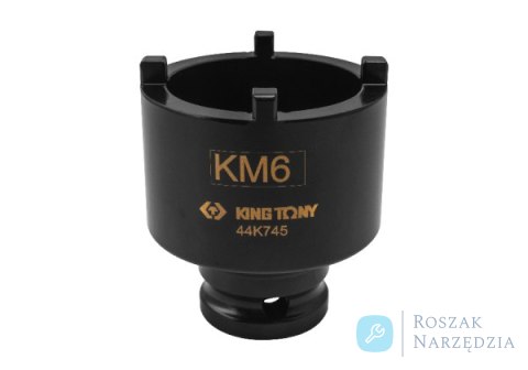 NASADKA KRÓTKA 3/4" ZEWNĘTRZNA DO NAKRĘTKI ŁOŻYSKA (TMFS 11, KM11) 75 x 68mm King Tony