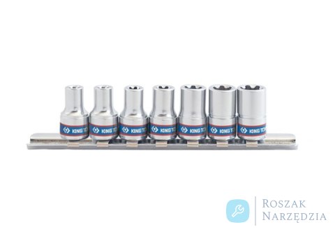 ZESTAW NASADEK 3/8" TORX PLUS 7 cz. EP10-EP20 King Tony ZESTAW NASADEK 3/8" TORX PLUS 7 cz. EP10-EP20 King Tony