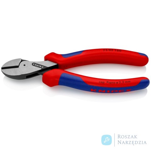 KNIPEX X-Cut® 73 02 160 SB Kompaktowe szczypce tnące boczne Z wysokim przełożeniem dźwigni KNIPEX