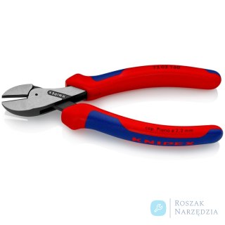 KNIPEX X-Cut® 73 02 160 SB Kompaktowe szczypce tnące boczne Z wysokim przełożeniem dźwigni KNIPEX