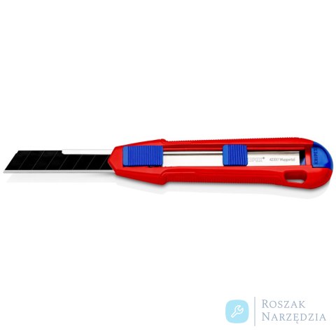 KNIPEX CutiX® 90 10 165 BK Nóż z odłamywanym ostrzem KNIPEX