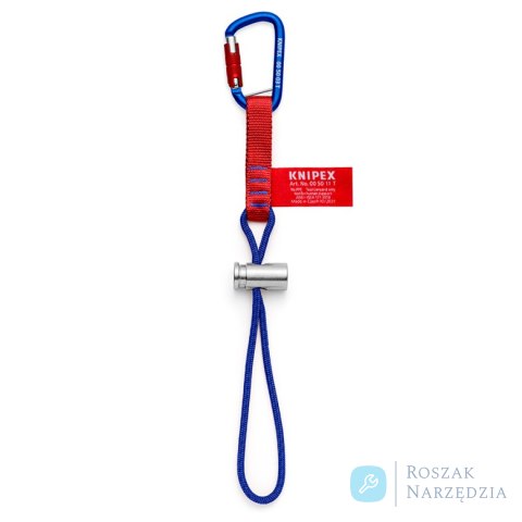 Paski mocujące z karabińczykiem 00 50 13 T BK KNIPEX