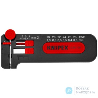 Ściągacz izolacji w wersji miniaturowej 12 80 100 SB KNIPEX