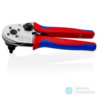 Szczypce do zagniatania 4­punktowego do złączy DT 97 52 67 DT KNIPEX