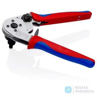 Szczypce do zagniatania 4­punktowego do złączy DT 97 52 67 DT KNIPEX